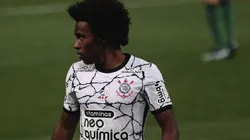 Willian reestreou pelo Corinthians diante do América-MG (Foto: Ettore Chiereguini/AGIF)