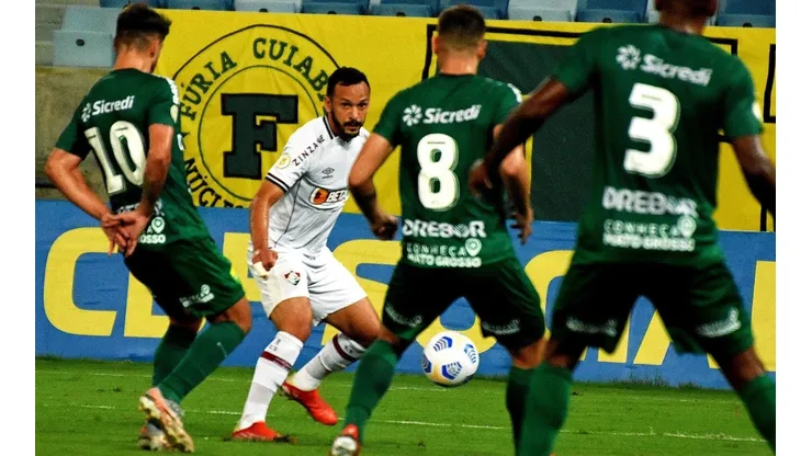 Yago Felipe lamentou vacilos da equipe que facilitaram o Cuiabá a chegar ao empate (Foto: MAILSON SANTANA/FLUMINENSE FC)