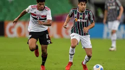 Nonato acredita que o Fluminense pode estar na Libertadores 2022 (Foto: Thiago Ribeiro/AGIF)