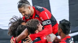 Flamengo pode ter retorno de jogadores importantes para o duelo contra o Barcelona de Guayaquil. (Foto: Marcello Zambrana/AGIF)