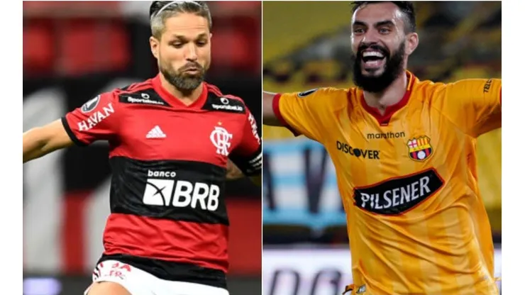 Flamengo x Barcelona-EQU: como assistir AO VIVO esse duelo da Libertadores. (Foto: Getty Images)