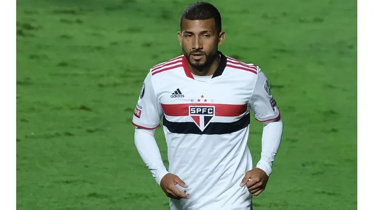 Rojas tem sentido dores musculares e realizou treinamento a parte na reapresentação do elenco | Crédito: Marcello Zambrana/AGIF