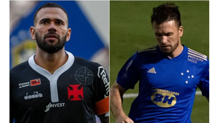 Vasco e Cruzeiro se enfrentam neste domingo (Foto: Getty Images e Rebeca Reis/AGIF)