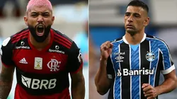 Flamengo e Grêmio se enfrentam neste domingo (Foto: Getty Images)