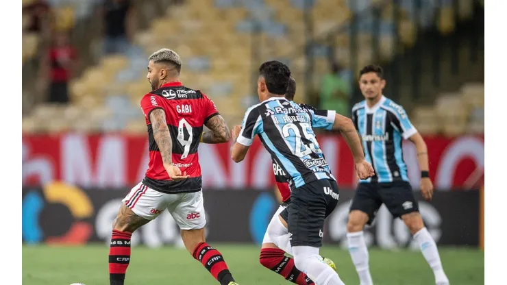 Grêmio quer acabar com a sequência sem vitórias diante do Flamengo. (Foto: AGIF)