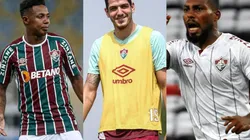 Montagem: fotos de Lucas Merçon e Mailson Santana/Fluminense FC