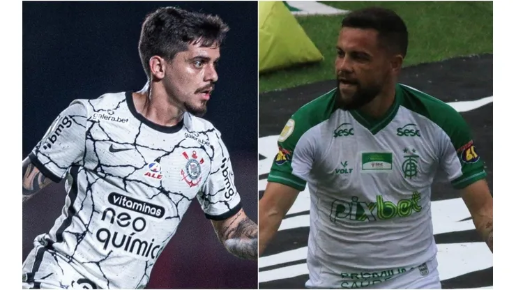 Corinthians x América-MG: Data, hora e canal para assistir essa partida do Brasileirão. (Foto: Fernando Moreno/Heber Gomes/AGIF)