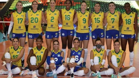 O jogo Brasil X Chile será às 19h45. (Foto: Reprodução Instagram CBV)