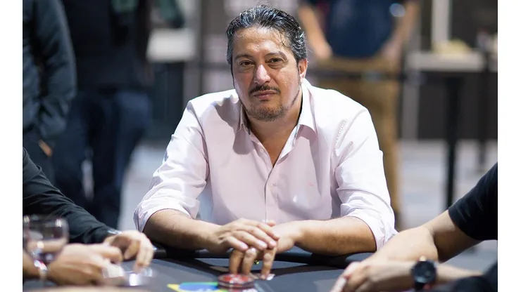 Igor "Federal" Trafane durante etapa do BSOP (Foto: Carlos Monti/Divulgação BSOP)