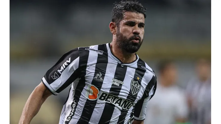 Diego Costa: ainda não foi titular na temporada (Foto: Pedro Souza / Atlético / Divulgação)