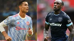 Cristiano Ronaldo e Michail Antonio são os destaques de Manchester United e West Ham United (Getty Images)