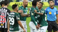 Patrick de Paula foi expulso de forma polêmica contra o Atlético-MG (Foto: Fernando Moreno/AGIF)