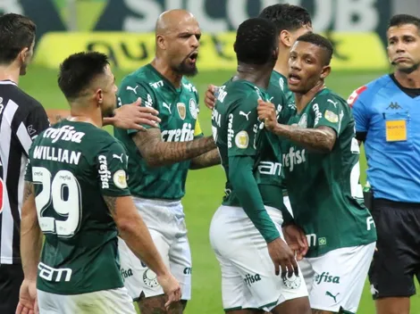 CBF admite erro da arbitragem na expulsão de Patrick de Paula, do Palmeiras, diante do Atlético-MG