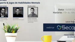 A presença da comunidade do poker é importante na webinar (Foto: Divulgação SECAP)