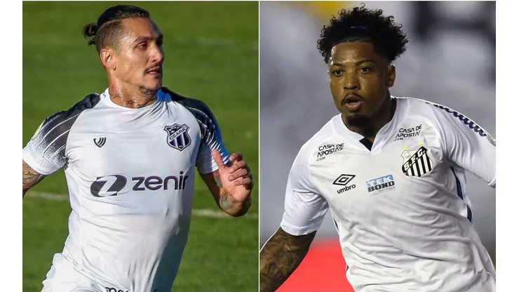 Ceará e Santos se enfrentam neste sábado (Foto: Getty Images)