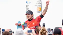 Gabriel Medina vence Filipe Toledo e se torna tricampeão do Circuito Mundial de Surfe (Foto: Getty Images)