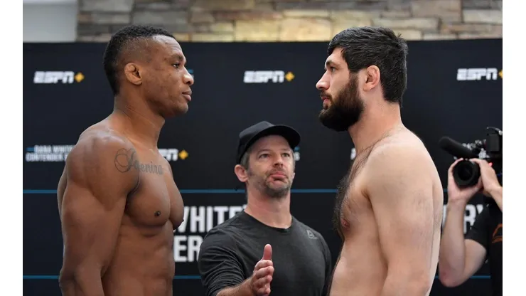 Malhadinho venceu o russo por finalização no segundo round | Crédito:Reprodução UFC