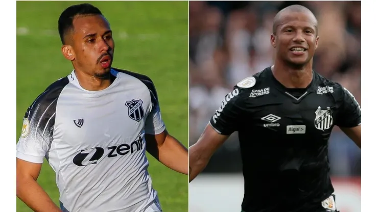 Ceará e Santos se enfrentam neste sábado (Foto: Getty Images)