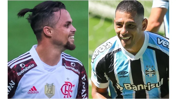 Flamengo x Grêmio: Data, hora e canal para assistir esse duelo da Copa do Brasil. (Foto: Marcello Zambrana/Pedro H. Tesch/AGIF)