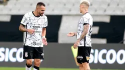 Renato Augusto e Róger Guedes (Twitter/Reprodução)
