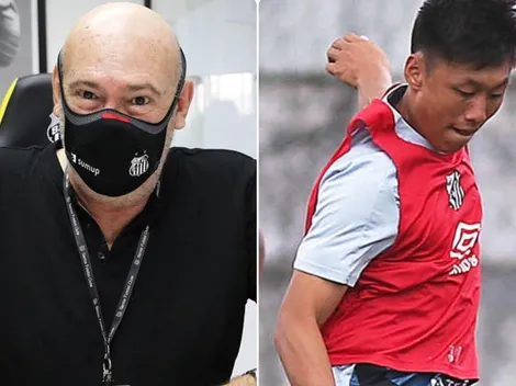 Rueda detalha contrato de chinês Junlong Xiao com o Santos