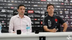 Fernando Diniz é apresentado nesta segunda-feira, mas já comandou atividades no Vasco (Foto: Rafael Ribeiro/Vasco)
