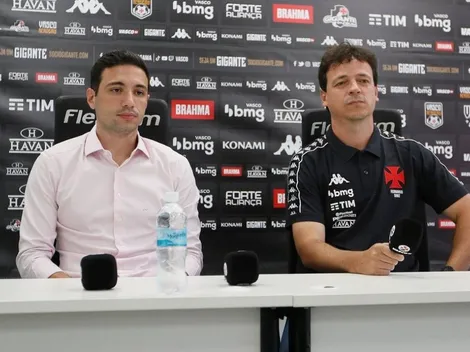 'Não vim para um time de Série B, vim para o Vasco' diz Diniz em apresentação