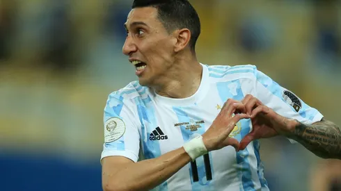 Di María marcou o gol do título da Argentina na Copa América (Foto: Getty Images)
