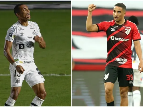 Santos x Athletico: Prováveis escalações, desfalques e onde assistir o jogo desta noite