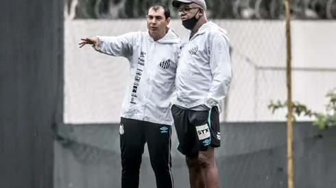 Fábio Carille fez sua estreia sob o comando do Santos no último sábado (11)