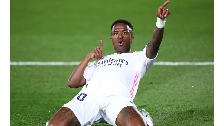 Vinícius Júnior: em alta na temporada (Foto: Fran Santiago/Getty Images/Espanha)