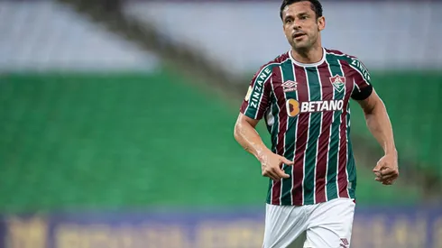Fred completou 350 jogos com a camisa tricolor | Crédito: Jorge Rodrigues/AGIF
