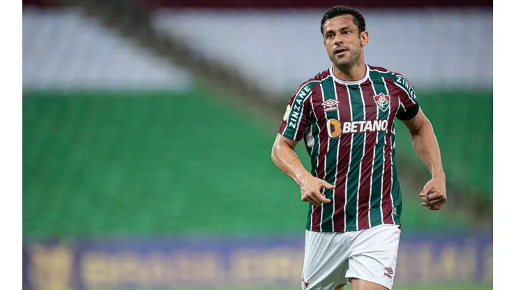 Fred completou 350 jogos com a camisa tricolor | Crédito: Jorge Rodrigues/AGIF