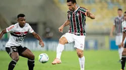 Fred é o maior artilheiro do Fluminense no duelo contra o São Paulo (Foto: Jorge Rodrigues/AGIF)