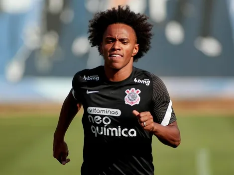 Willian será desfalque do Corinthians contra o Atlético-GO, após alerta da Anvisa