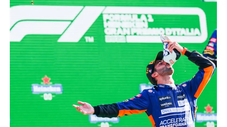 Ricciardo vence o GP da Itália; piloto estava há três anos sem conquistar um triunfo. (Foto: Getty Images)