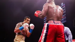 Diferença de idade entre Belfort e Holyfield foi o que gerou incomodo por parte de alguns internautas | Crédito: Divulgação Triller Fight Club