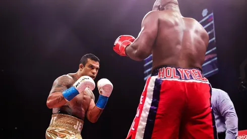 Diferença de idade entre Belfort e Holyfield foi o que gerou incomodo por parte de alguns internautas | Crédito: Divulgação Triller Fight Club