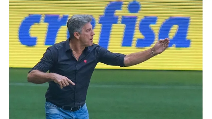 Números de Renato Gaúcho no Flamengo. (Foto: Marcello Zambrana/AGIF)