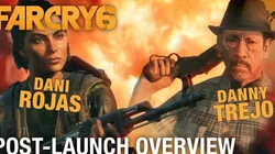 Ubisoft revela roadmap de Far Cry 6, com Vaas, Pagan Min, Joseph, Danny Trejo e Rambo