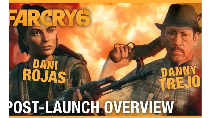Ubisoft revela roadmap de Far Cry 6, com Vaas, Pagan Min, Joseph, Danny Trejo e Rambo
