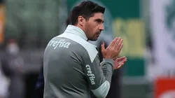 Abel Ferreira: dúvida na defesa (Foto: Cesar Greco/Palmeiras/Divulgação)