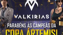 Valkirias eSports é a grande campeã da Copa Ártemis de PUBG Mobile