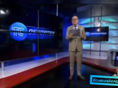 Apresentador de TV equatoriana lê direito de resposta do Flamengo ao vivo; entenda o caso
