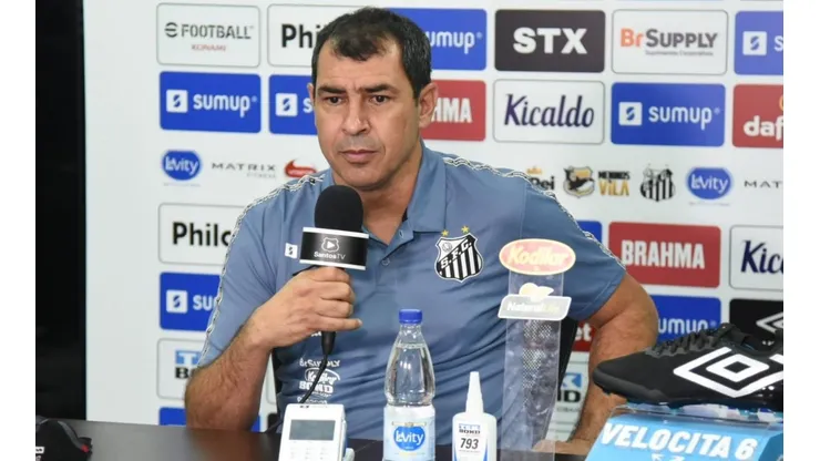 Carille: estreia no final de semana (Foto: Ivan Storti/Santos FC/Divulgação)