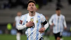 Messi marca o segundo para a Argentina e ultrapassa Pelé. (Foto: Getty Images)