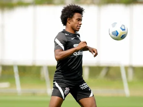 Pai de Willian fala sobre objetivos do filho no Corinthians: "Pelo menos um título"
