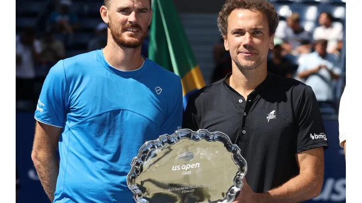 Bruno Soares e Jamie Murray ficam com o vice-campeonato de duplas masculinas do US Open (Foto: Getty Images)
