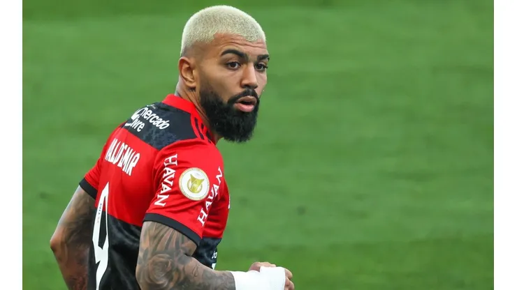 Gabigol: desfalque para o final de semana (Foto: Marcello Zambrana/AGIF)