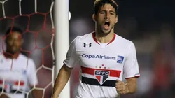 Jonathan Calleri, durante a primeira passagem pelo São Paulo (Foto: Getty Images)